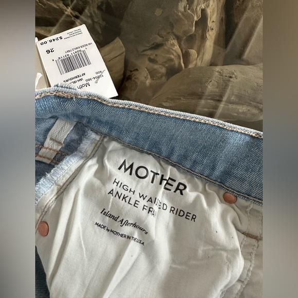 ✨MOTHER✨ RIDER ANKLE FRAY 💜🎸ISLAND AFTERHOURS🎸💜 Size 26✨ - Picture 7 of 16
